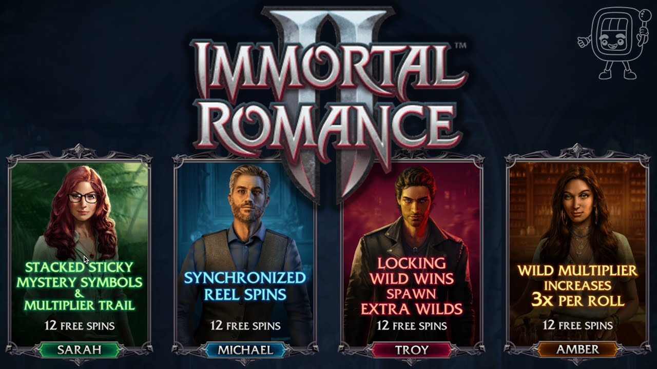 Immortal Romance II characters